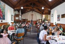 Local fare for global community lunch