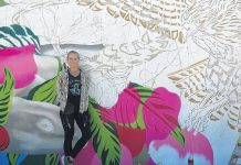 Alexandra school mural takes shape